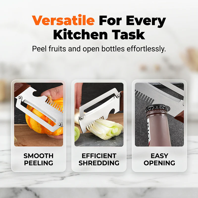 Multi-Functional Vegetable Peeler
