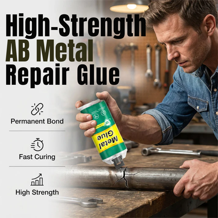 High-Strength AB Metal Repair Glue