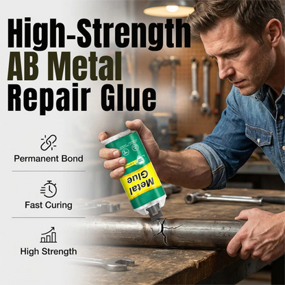 High-Strength AB Metal Repair Glue