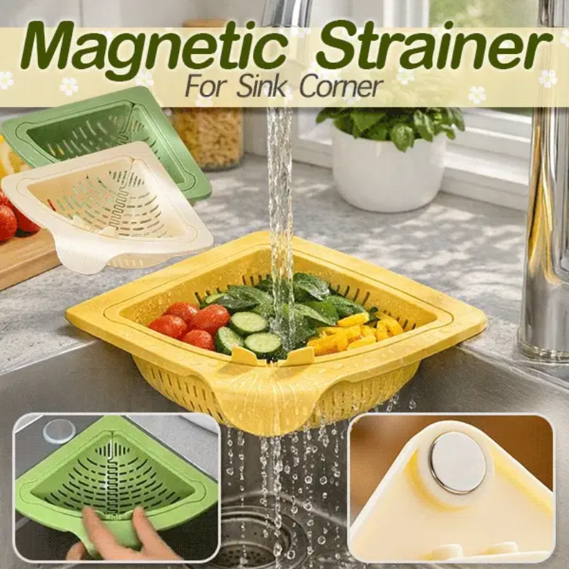 Magnetic Triangle Sink Strainer PRO