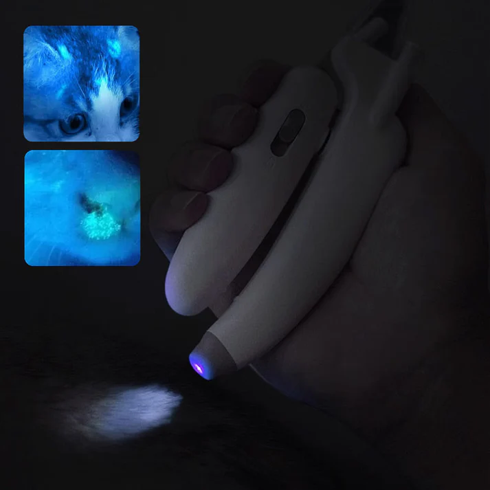 Pet Dog Cat Nail Clippers with LED Lights