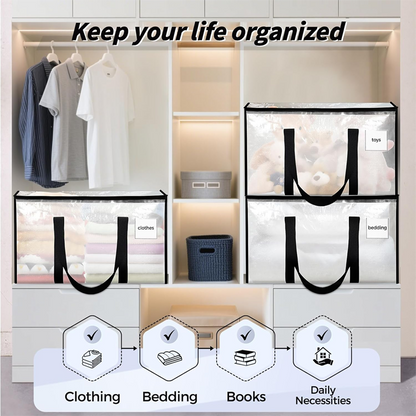 Clear Extra Large Moving Bags
