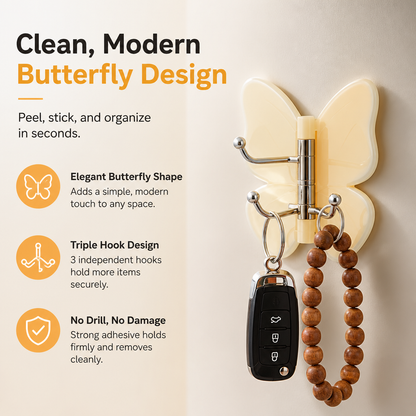 Butterfly Triple Hook