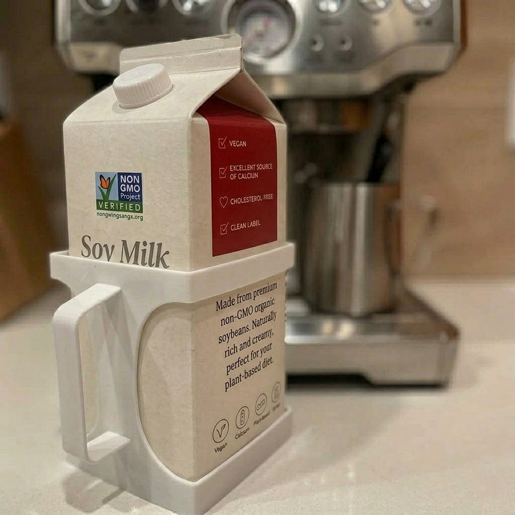 Half Gallon Milk, Juice, or Beverage Carton Holder