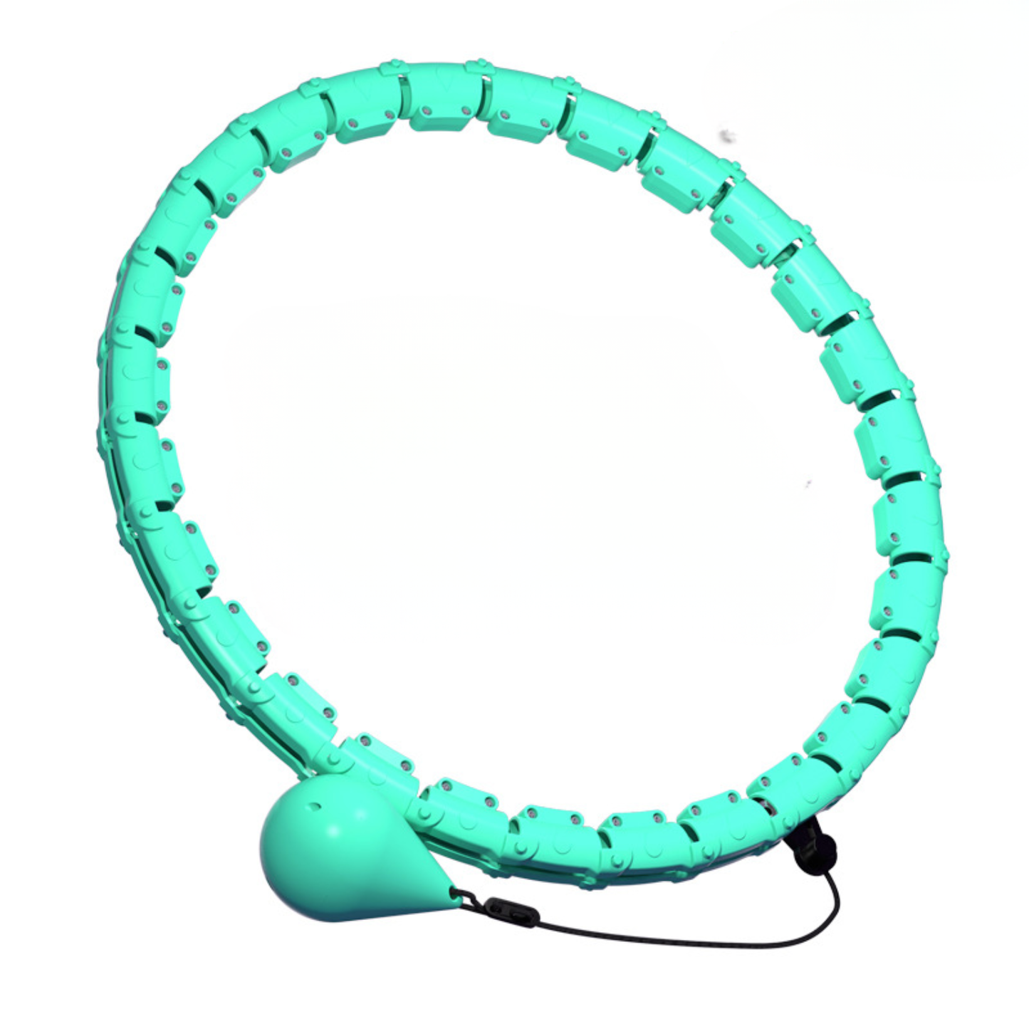 Adjustable Weighted Fitness Hoop