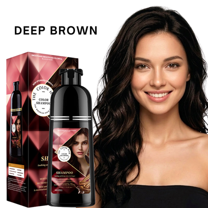 Hair Color Shampoo – 3-in-1 Quick Hair Dye with Plant Extracts