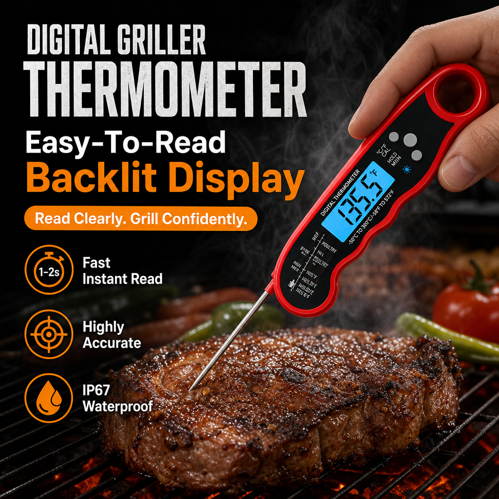 Digital Griller Thermometer