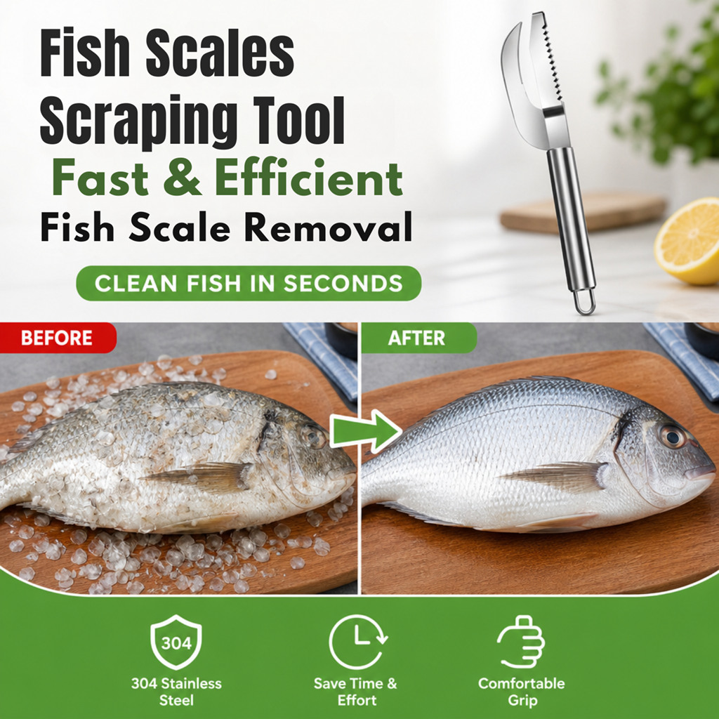 Fish Scales Scraping Tool