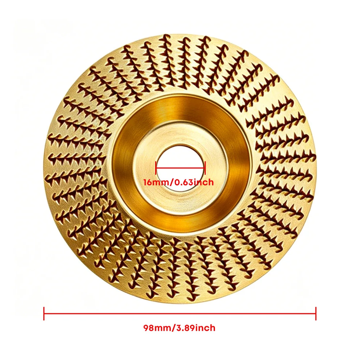 Wood Angle Shaping Wheel – Fast-Cut, Sharp, Wear-Resistant, for Angle Grinder