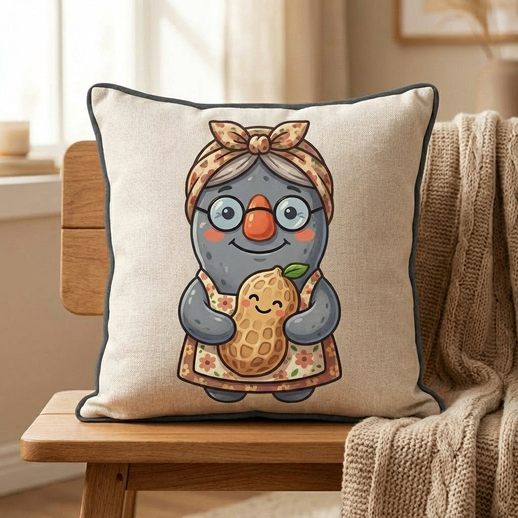 Peanut & Friends Throw Cushion