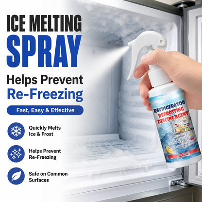 Ice Melting Spray - Safe and gentle & Fast defrosting