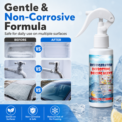 Ice Melting Spray - Safe and gentle & Fast defrosting