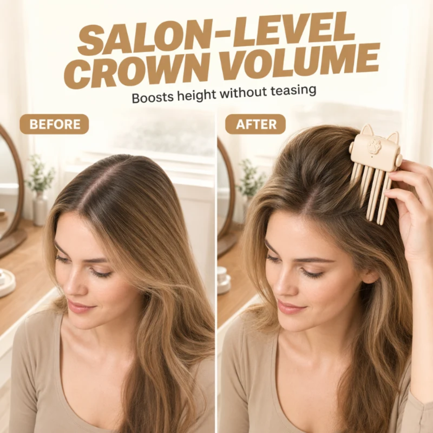 Wireless Heated Volumizing Root Lift Clip