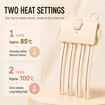 Wireless Heated Volumizing Root Lift Clip
