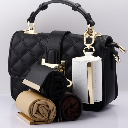 Foldable Shopping Bag Keychain Eco-Friendly Reusable Tote Bag