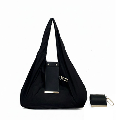 Foldable Shopping Bag Keychain Eco-Friendly Reusable Tote Bag