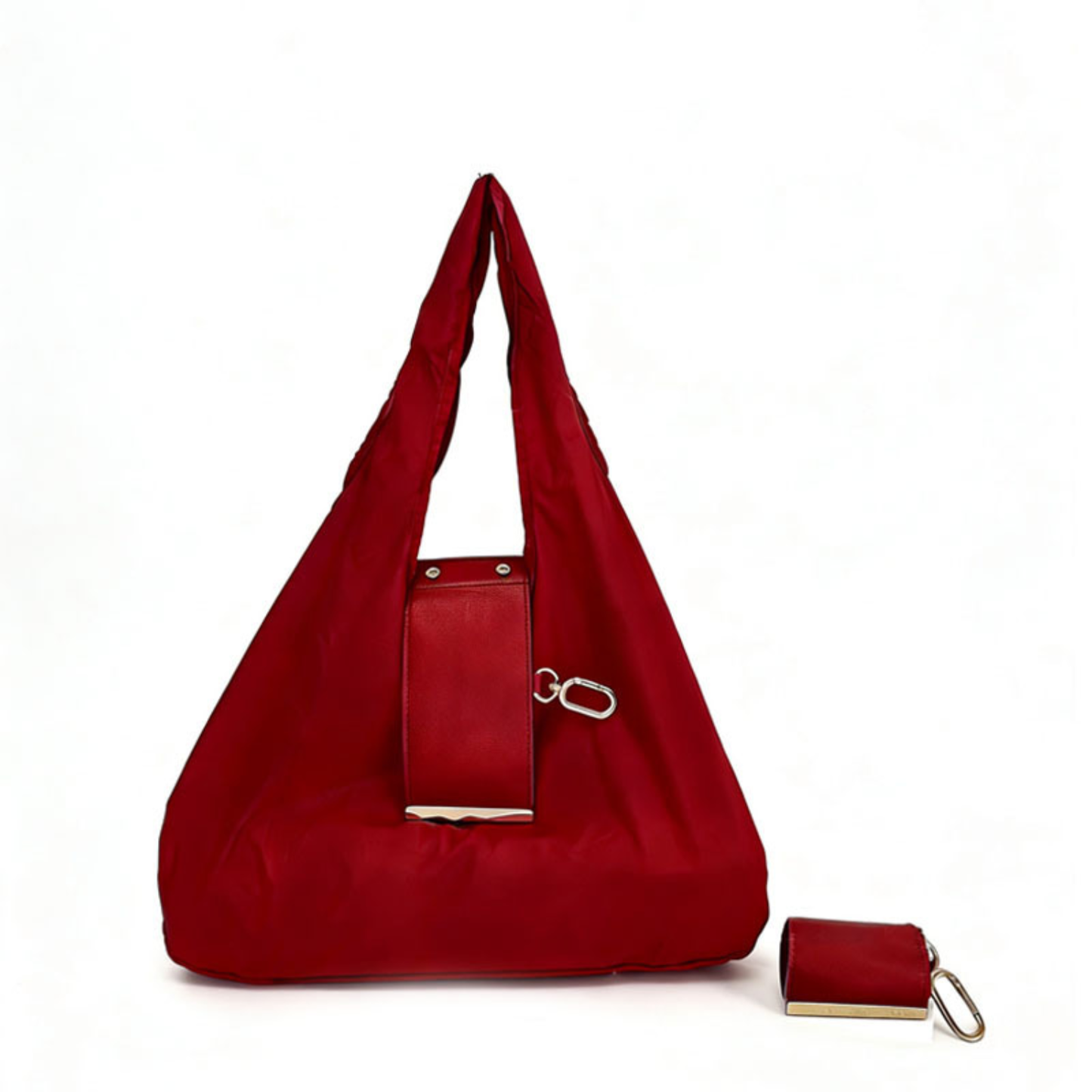 Foldable Shopping Bag Keychain Eco-Friendly Reusable Tote Bag