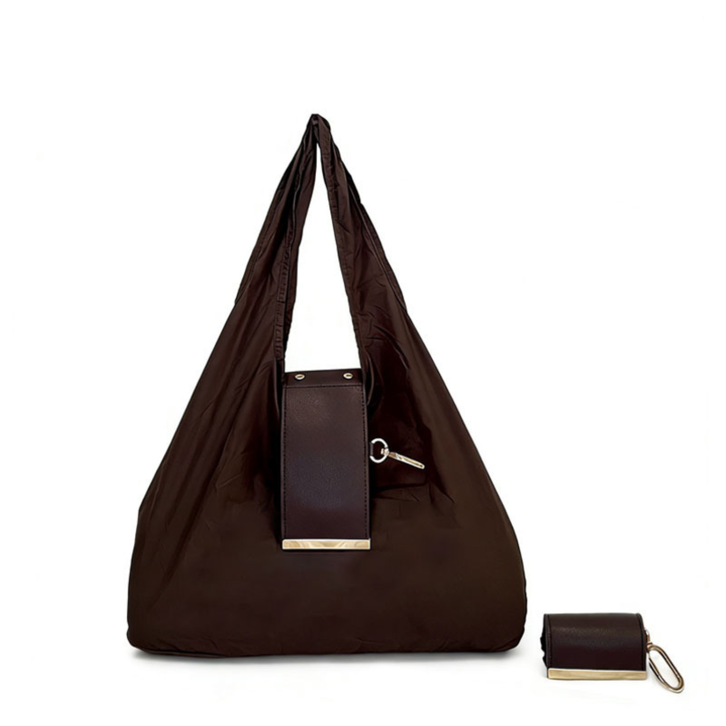 Foldable Shopping Bag Keychain Eco-Friendly Reusable Tote Bag