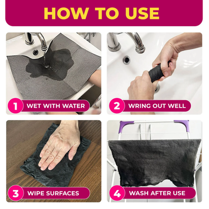 Magic Cleaning Cloth (5-Pack)
