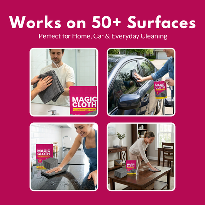 Magic Cleaning Cloth (5-Pack)
