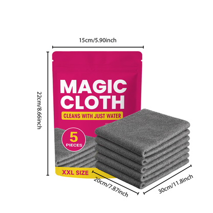 Magic Cleaning Cloth (5-Pack)