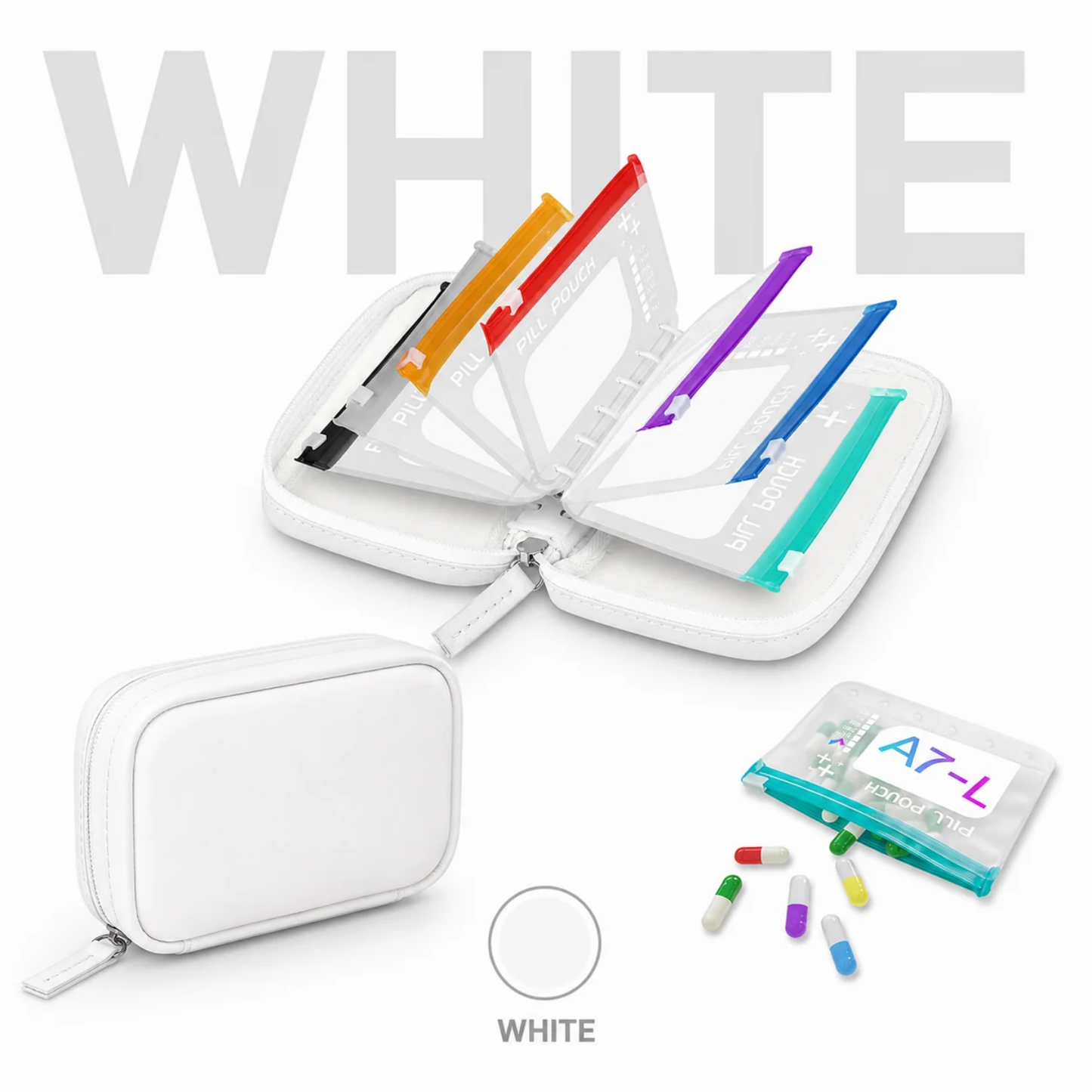 Travel Medicine & Supplement Organiser