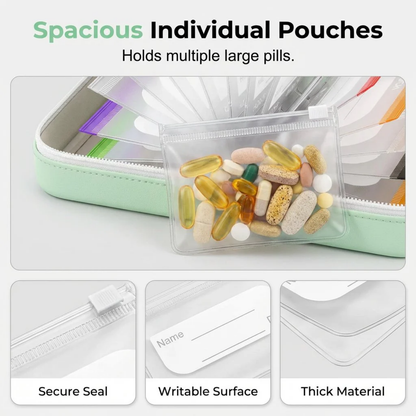 Travel Medicine & Supplement Organiser