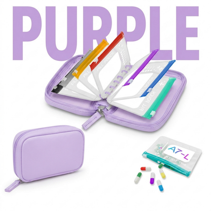 Travel Medicine & Supplement Organiser