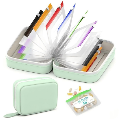 Travel Medicine & Supplement Organiser