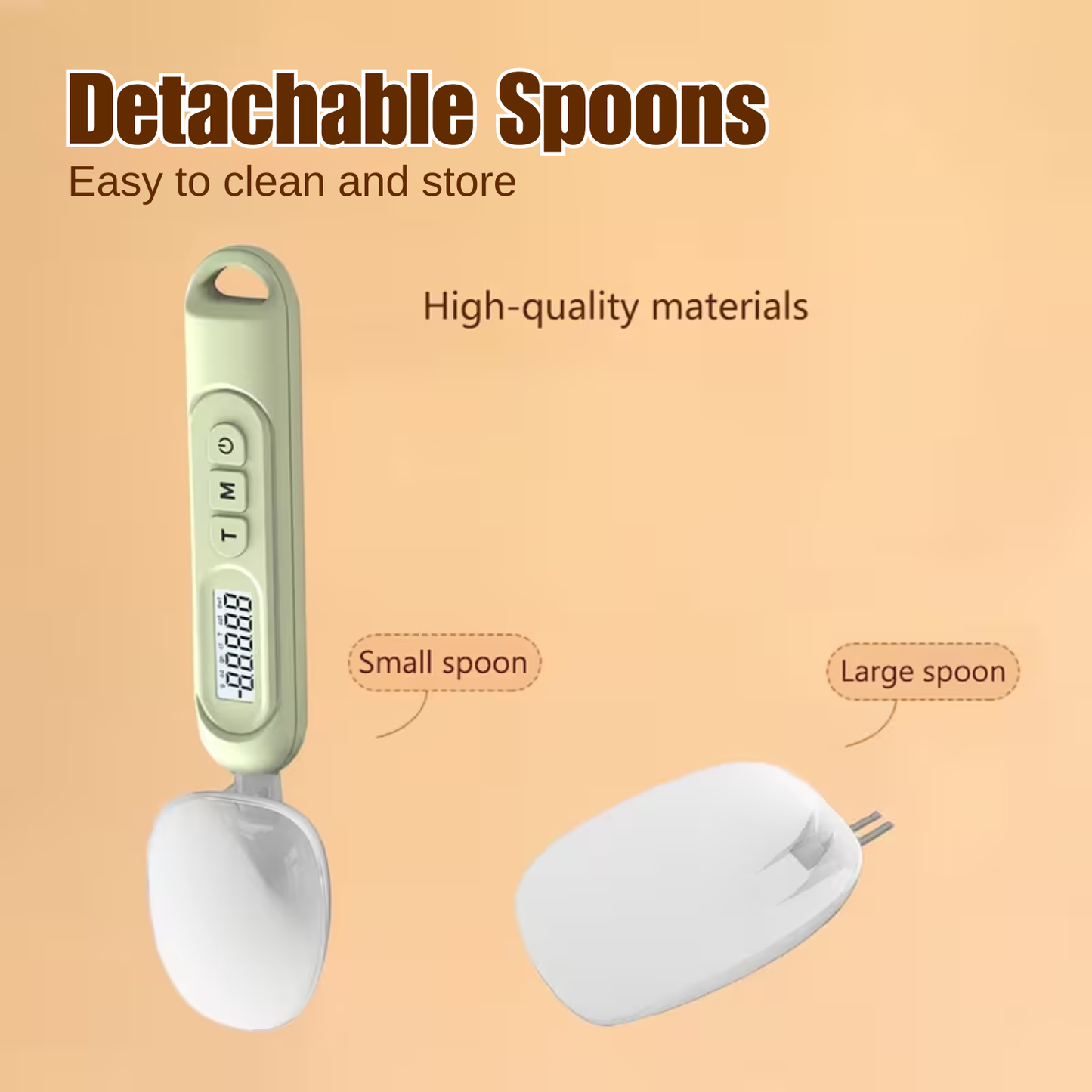 2-In-1 Digital Measuring Spoon