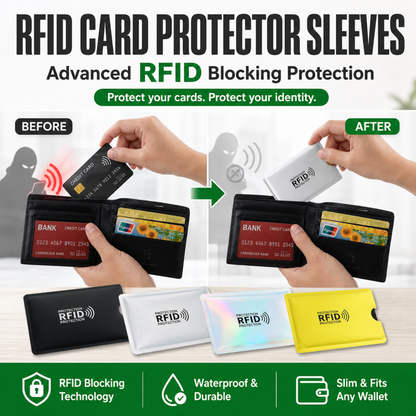 RFID Card Protector Sleeves