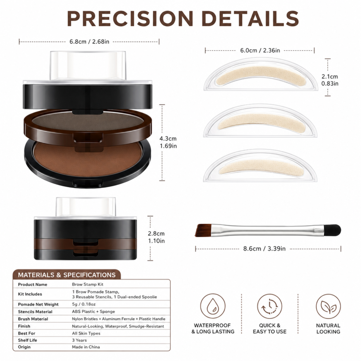 Brow Stamp Kit