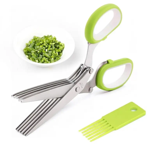 5-Blade Herb & Scallion Kitchen Scissors