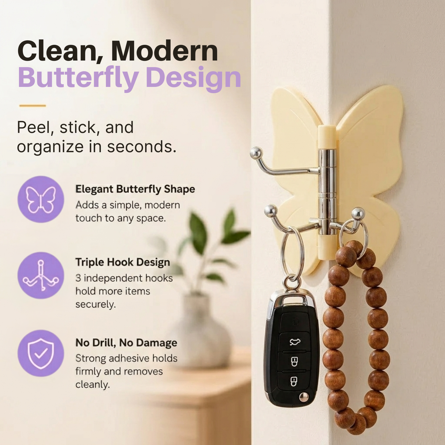 Butterfly Triple Hook PRO