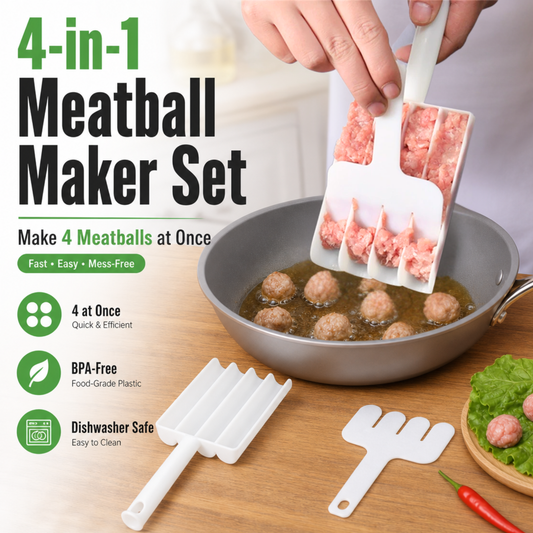 4-in-1 Meatball Maker Set