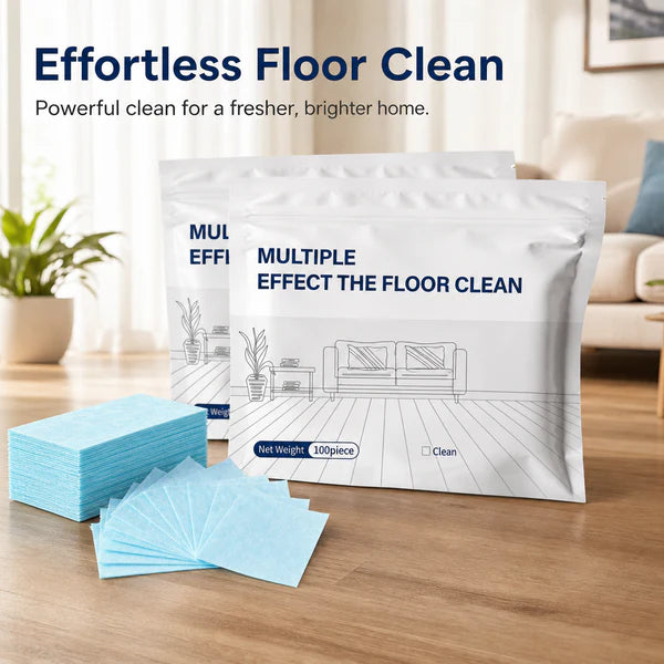Multi-Surface Floor Cleaning Sheet (100 PCS)