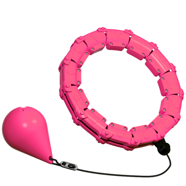 Adjustable Weighted Fitness Hoop