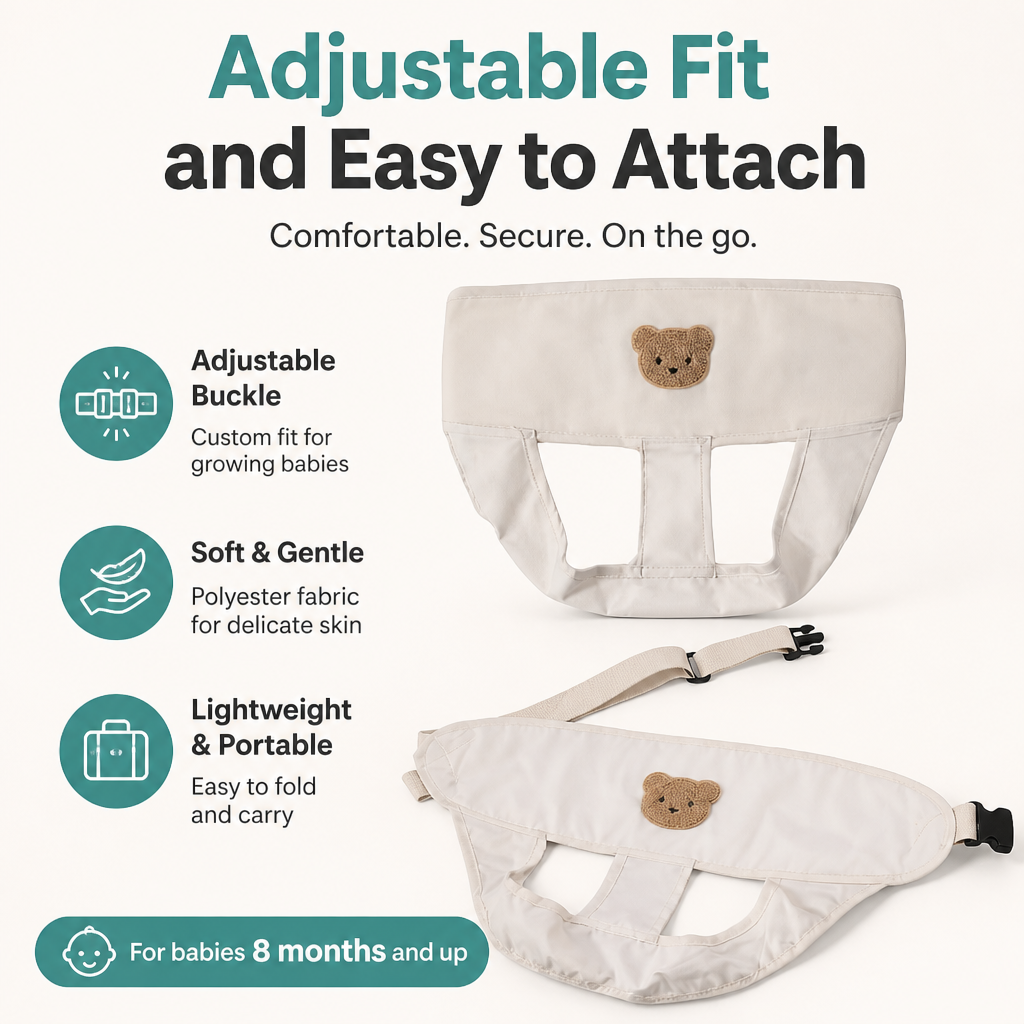 Portable Baby High Chair Safety Harness