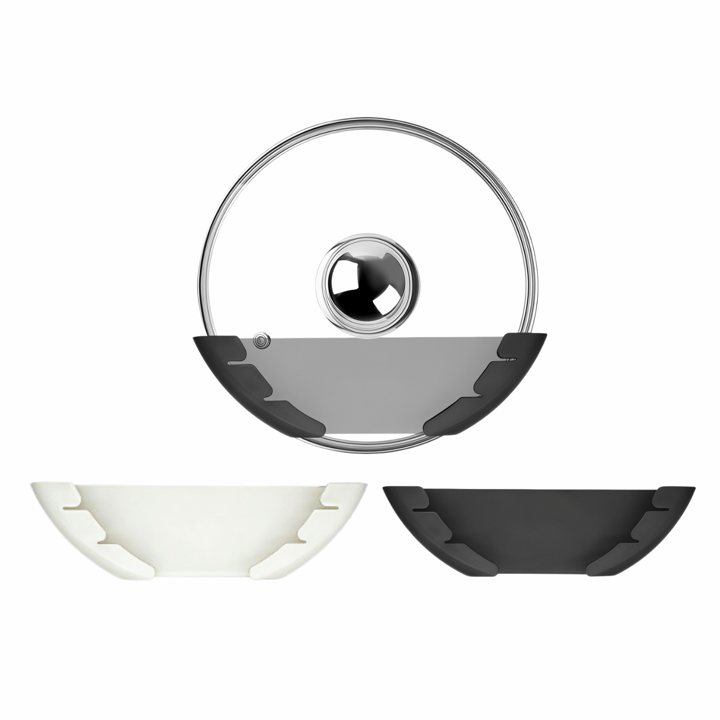 Universal Pot Lid Organizer for Cabinet