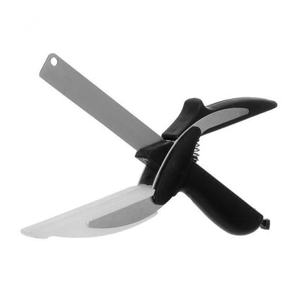 2-in-1 Kitchen Scissors with Cutting Board