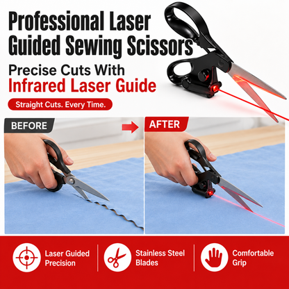 Professional Laser Guided Sewing Scissors