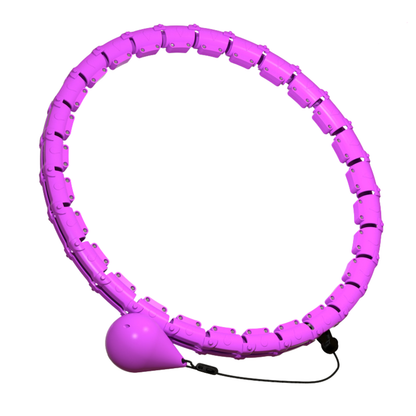 Adjustable Weighted Fitness Hoop
