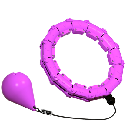 Adjustable Weighted Fitness Hoop