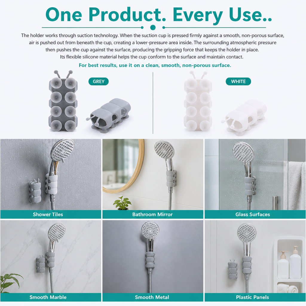 Shower Head Suction Cup