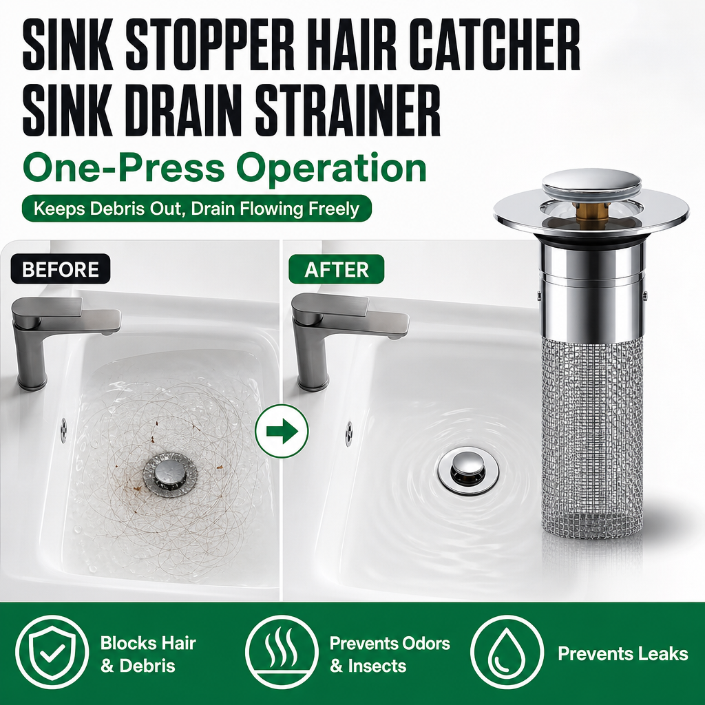 Sink Stopper Hair Catcher Sink Drain Strainer