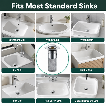 Sink Stopper Hair Catcher Sink Drain Strainer