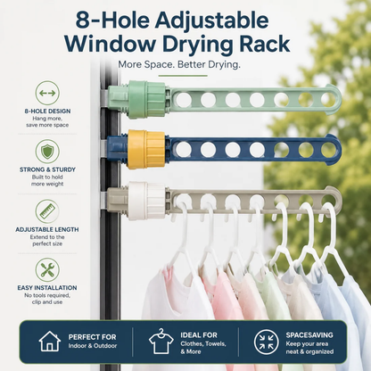 Smart Window Drying Rack