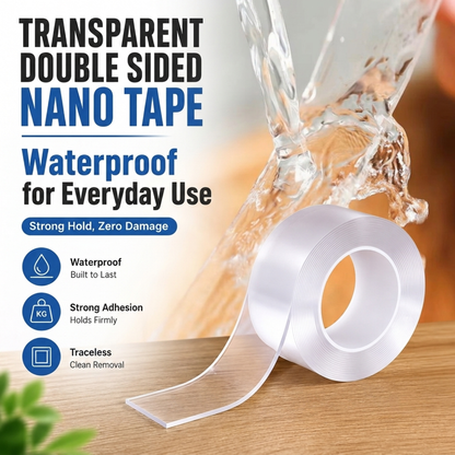 Transparent Double Sided Nano Tape