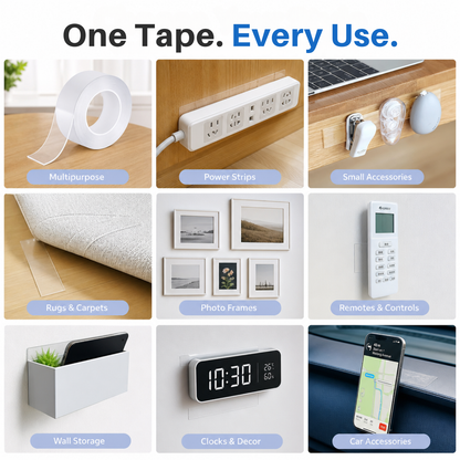 Transparent Double Sided Nano Tape