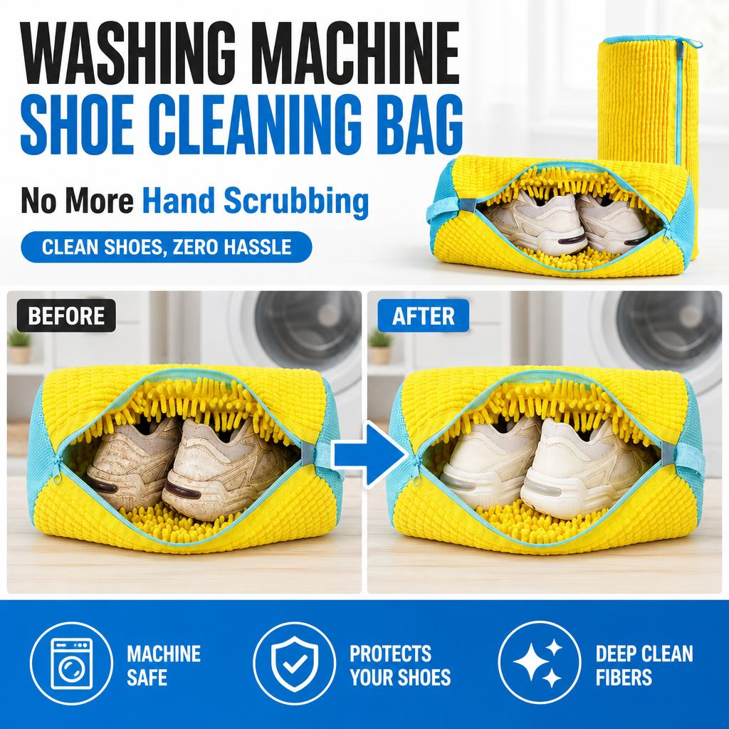 Washing Machine Shoe Cleaning Bag